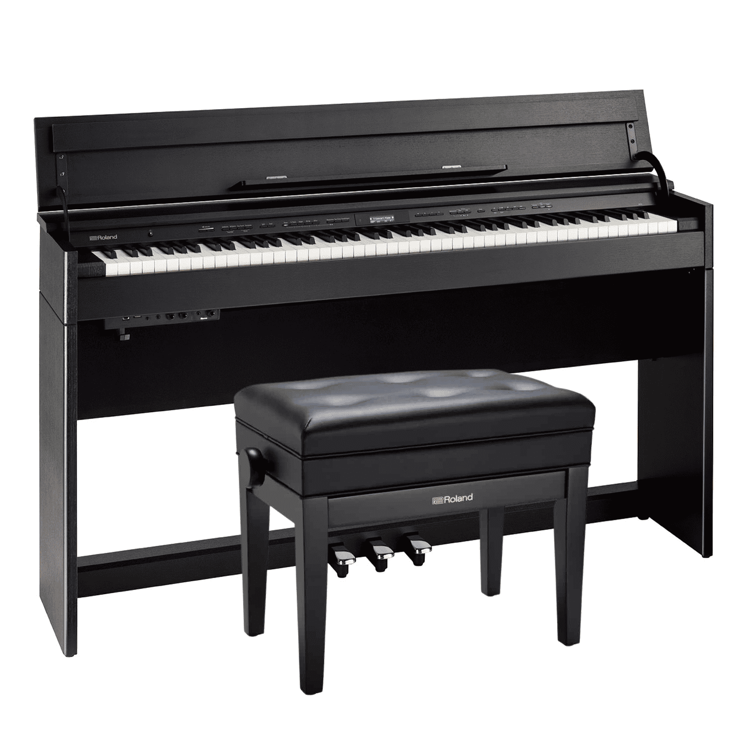 Roland DP603 Digital Piano w/ Stand (Black/White)