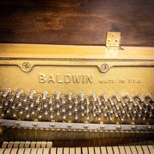 Used Baldwin 243 Upright Piano in Satin Oak2