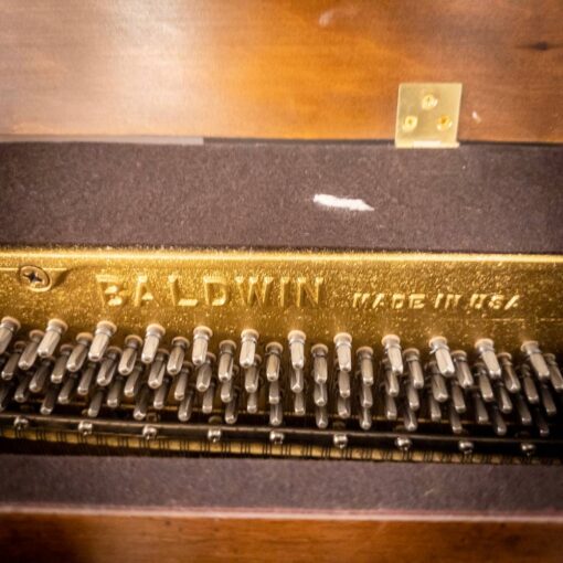 Used Baldwin Upright Piano in Satin Walnut6