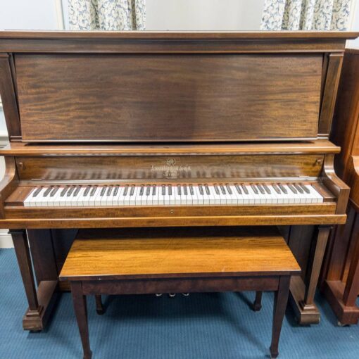 Used Heintzman O Satin Mahogany Upright Piano 6