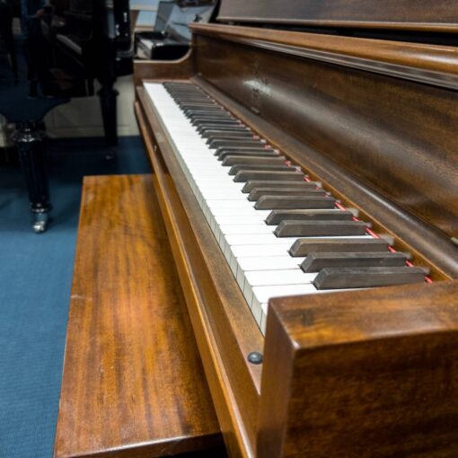 Used Heintzman O Satin Mahogany Upright Piano 7