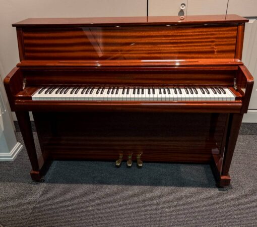 Used Knabe WMV245 Polished Mahogany Upright Piano 1