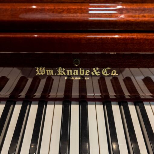 Used Knabe WMV245 Polished Mahogany Upright Piano 2