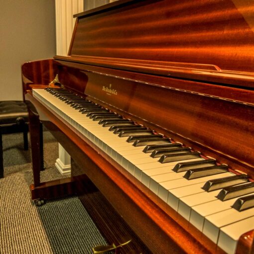 Used Knabe WMV245 Polished Mahogany Upright Piano 3