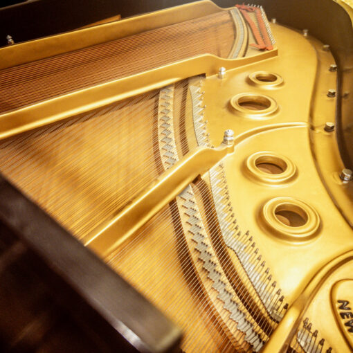 Used Steinway L Grand Piano in Satin Ebony inner view