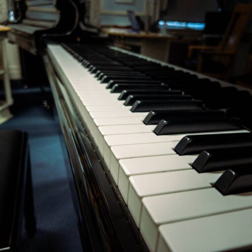 Used Vogel 177 Grand Piano in Polished Ebony5