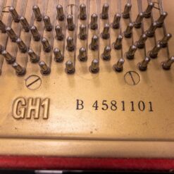 Used Yamaha GH1 Grand Piano in Polished Ebony tuning nobs