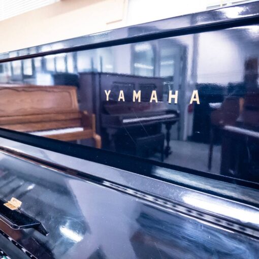 Used Yamaha U1 Upright Piano in Polished Ebony 2