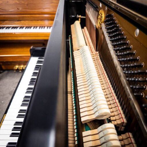 Used Yamaha U1 Upright Piano in Polished Ebony 7