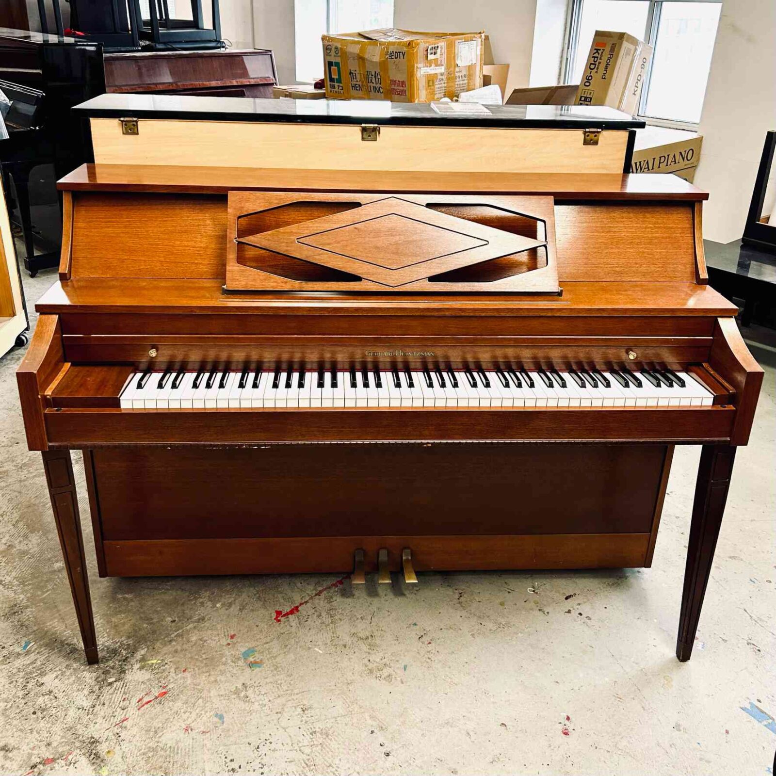 Used Gerhard Heintzman Upright Piano