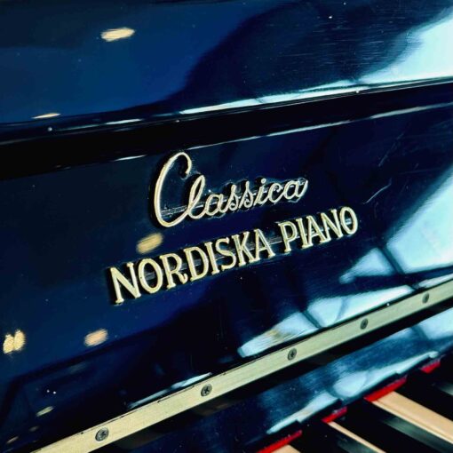 Nordiska Classica Upright Piano Front Logo