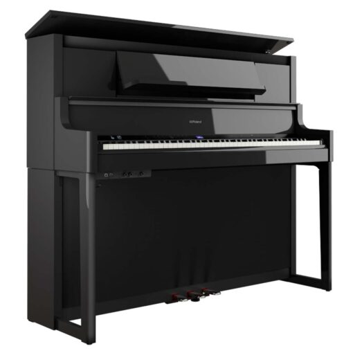 Image of Roland LX-9 in Polish Ebony finish on white background