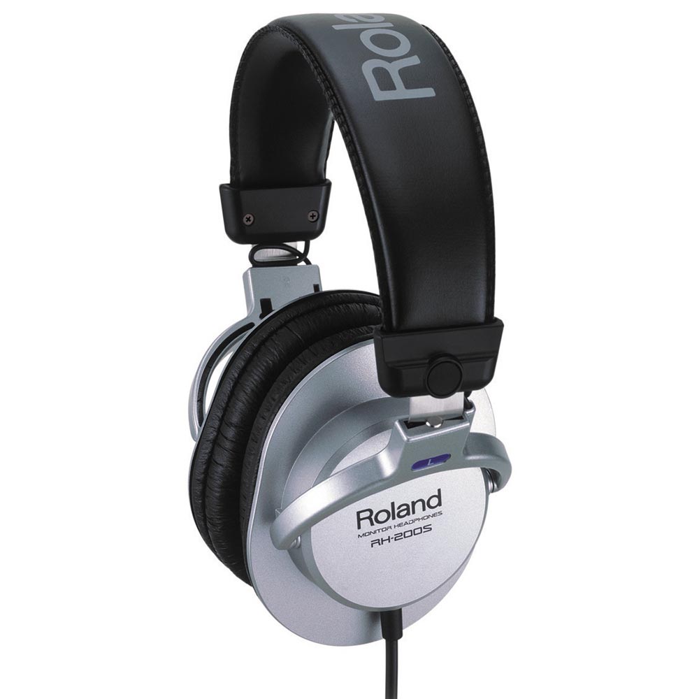 Roland RH200S Headphones on white background