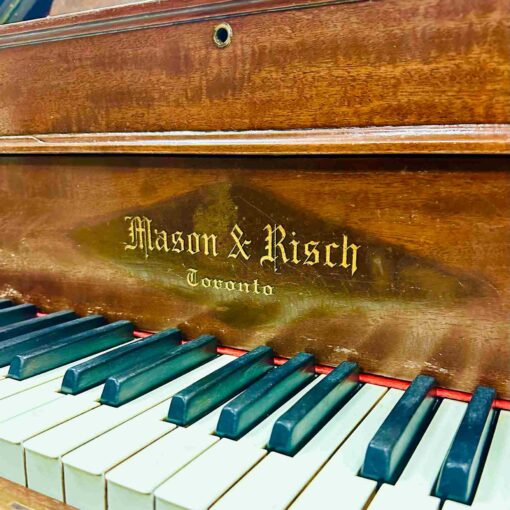 Mason and Risch Grand Piano Logo