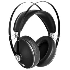Detail image of Meze 99 Neo headphones in black and silver