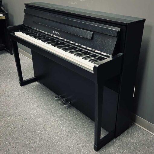 Kawai CA99 Black Satin Right Angle