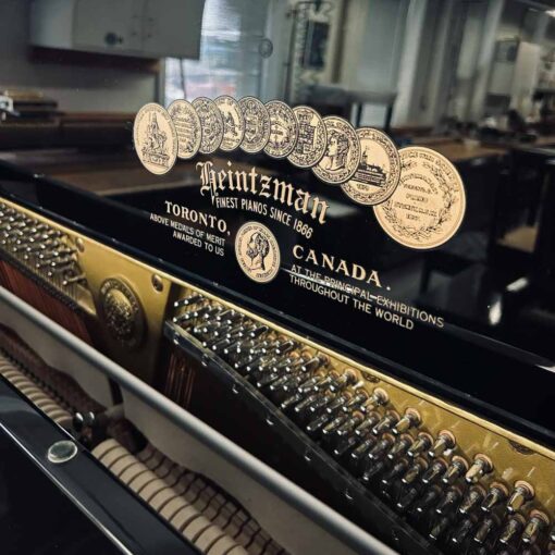 Heintzman 126 Upright Piano Inside Logo