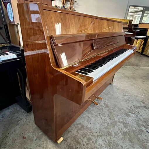 Samick SU105 Upright Piano Left Angle