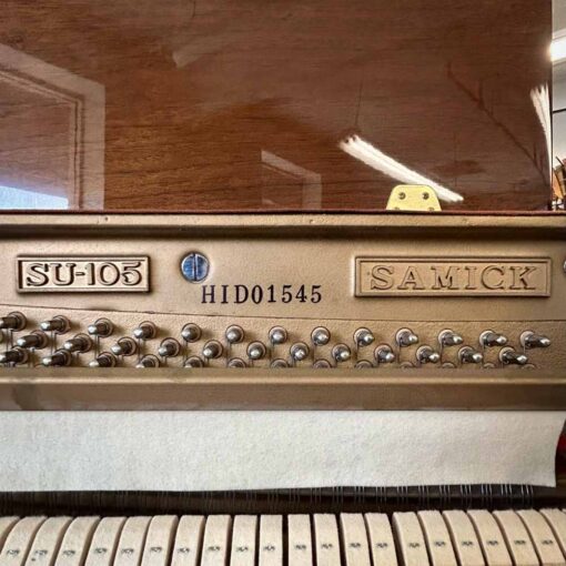 Samick SU105 Upright Piano Serial Number