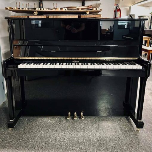 May Berlin M121T Upright Piano Front Angle