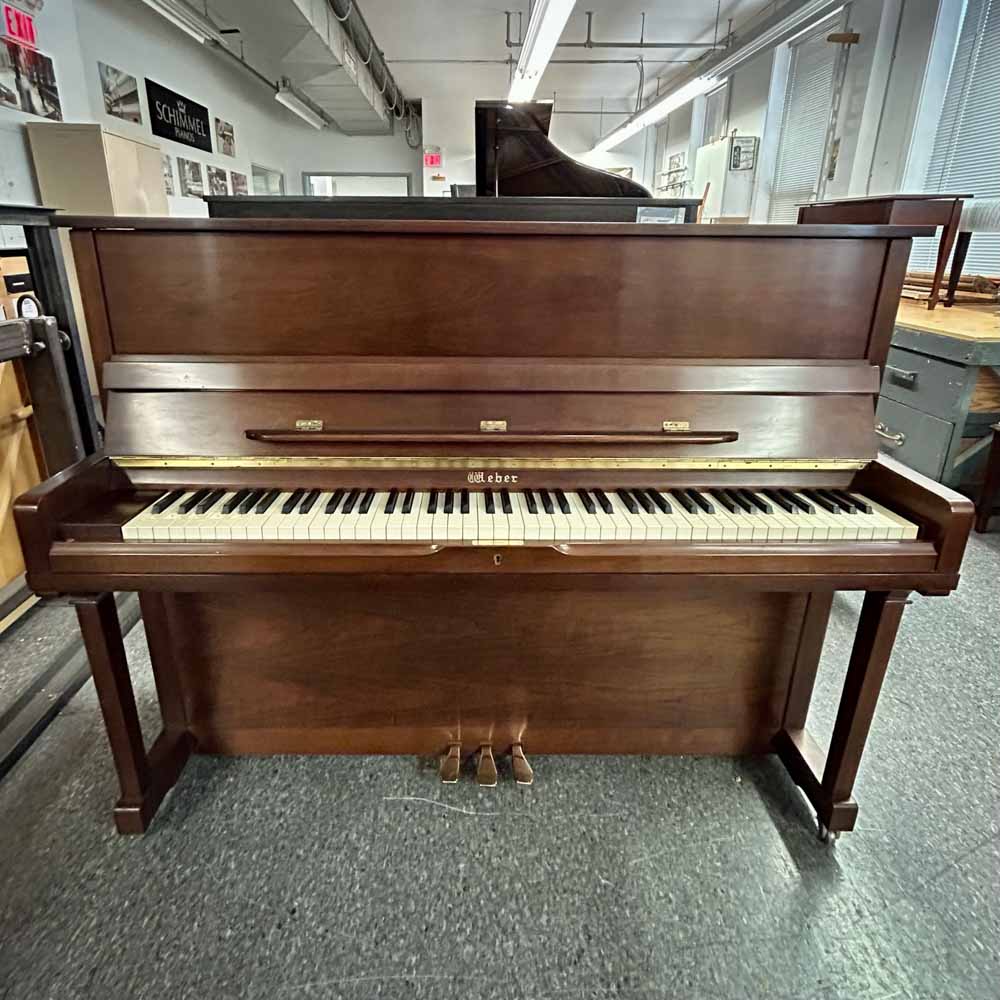 Weber W48 Upright Piano Front Angle