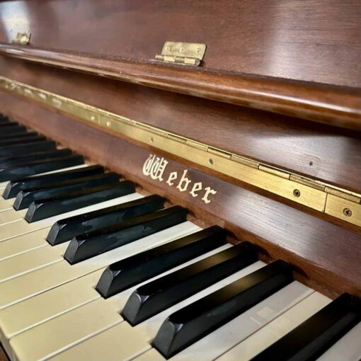 Weber W48 Upright Piano Logo