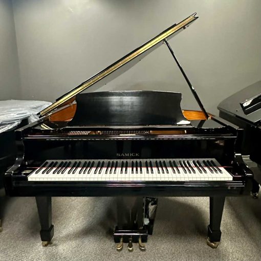 Samick SG185 Grand Piano Front Angle