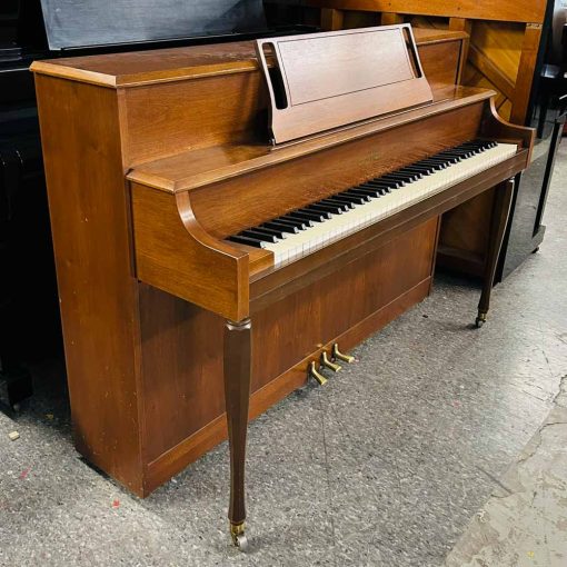 Willis Upright Piano Left Angle