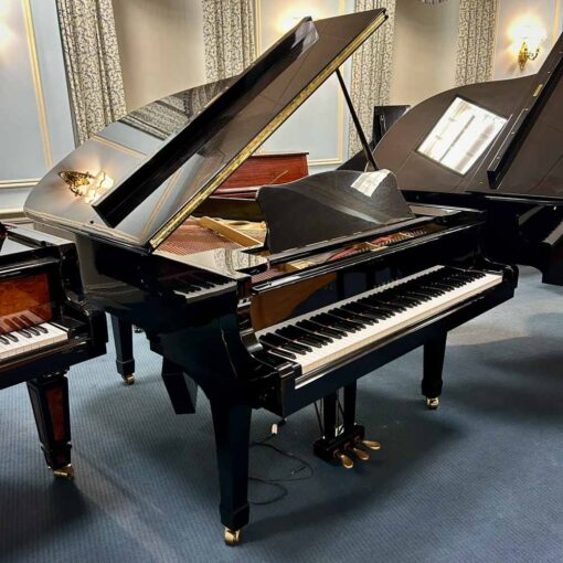 Yamaha C3 Grand Piano Left Angle