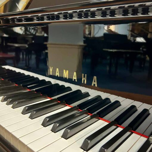 Yamaha C3 Grand Piano Front Logo