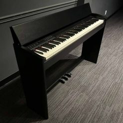 Roland F701 in Contemporary Black Left Angle