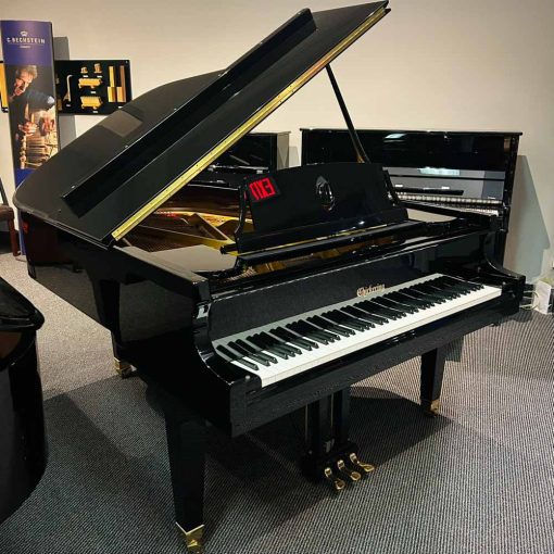 Chickering CH176 Grand Piano Left Angle