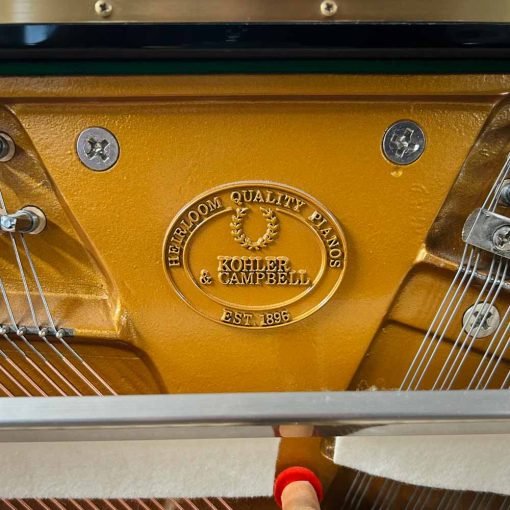 Kohler and Campbell KC121 Upright Piano Inside Badge