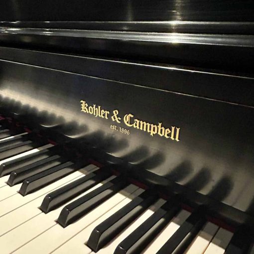 Kohler and Campbell KC245 Upright Piano Front Logo