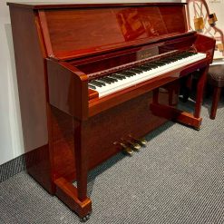 WM Knabe WMV245 Upright Piano Left Angle