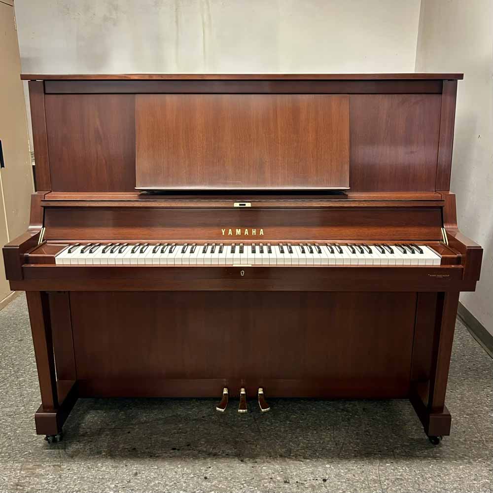 Yamaha WX7F Upright Piano Front Angle