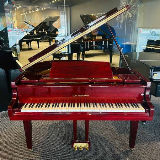 D.H. Baldwin C142 Grand Piano Front Angle