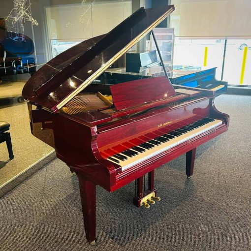 D.H. Baldwin C142 Grand Piano Left Angle