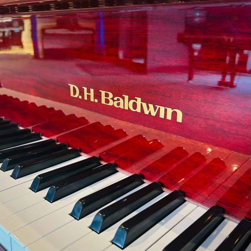 D.H. Baldwin C142 Grand Piano Front Logo