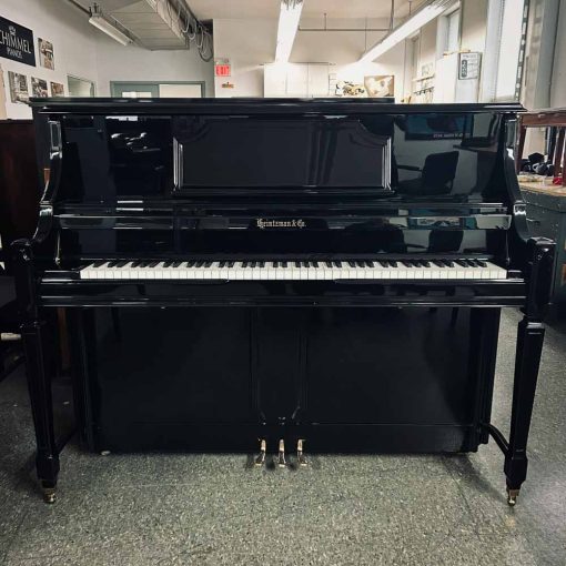 Heintzman 123 Upright Piano Front Angle