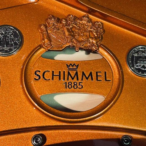 Schimmel K219 Grand Piano Inside Logo