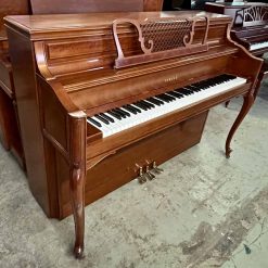 Yamaha M2H Upright Piano Left Angle