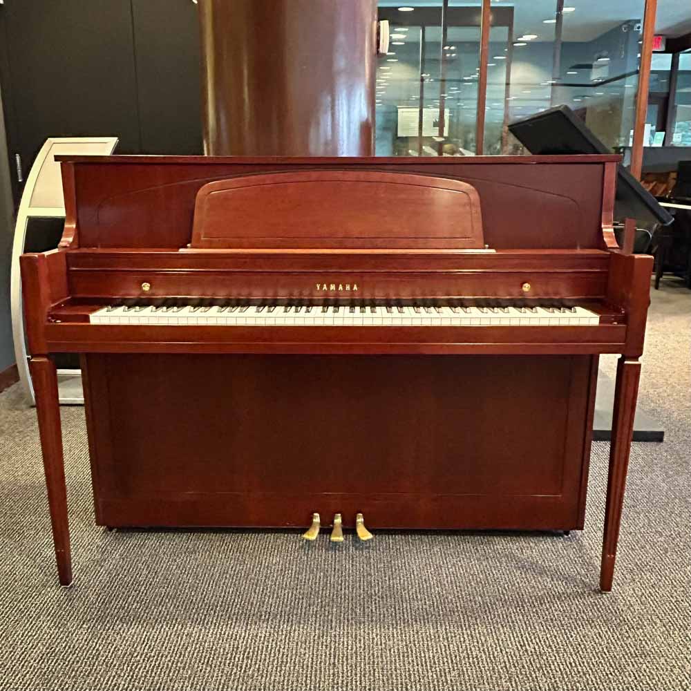Yamaha M450 Upright Piano Front Angle