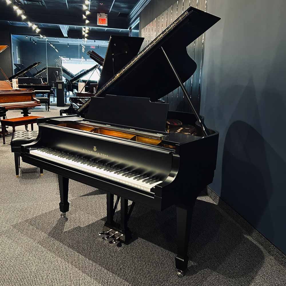 Steinway M Grand Piano Right Angle