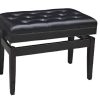 Profile PPB305C Adjustable Duet Piano Bench with Storage