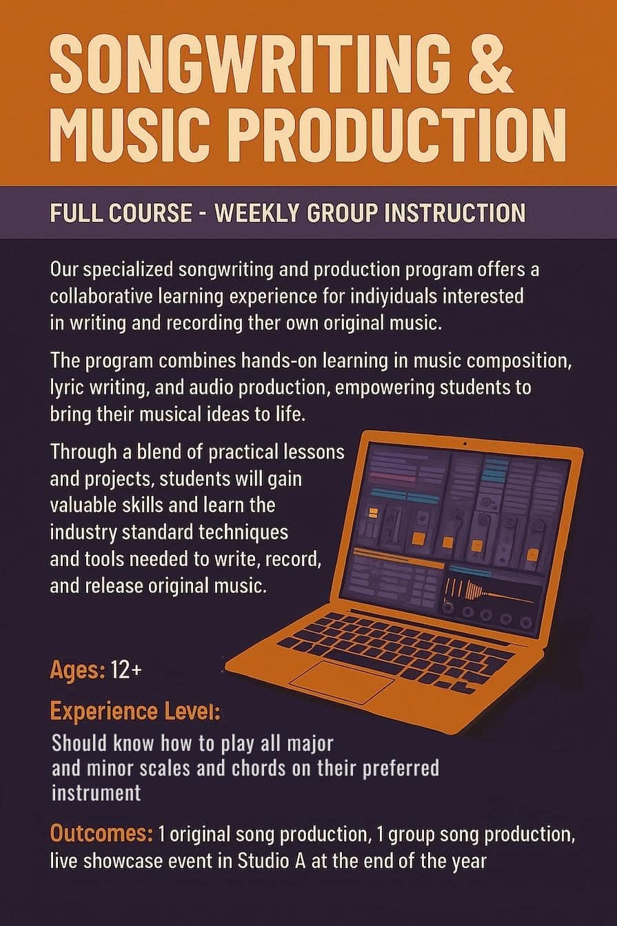 Songwriting and Music Production