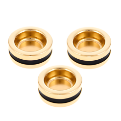 Piattino Grand Brass - R Caster Cups