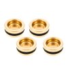 Piattino Upright Brass - R Caster Cups