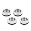 Piattino Upright Nickel - R Caster Cups
