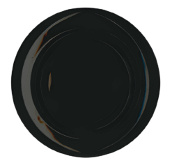Grand Plastic Black Caster Cups